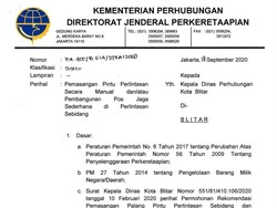 Kemenhub Rekomendasikan Pembangunan 7 Palang Pintu Perlintasan KA Kota Blitar