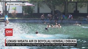 VIDEO: Lokasi Wisata Air di Boyolali Kembali Dibuka