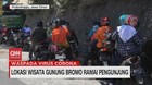 VIDEO: Lokasi Wisata Gunung Bromo Ramai Pengunjung