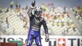 FOTO: Vinales Bikin MotoGP 2020 Semakin Rumit Maverick Vinales menang MotoGP Emilia Romagna 2020 dan membuat persaingan gelar juara dunia MotoGP 2020 semakin rumit.