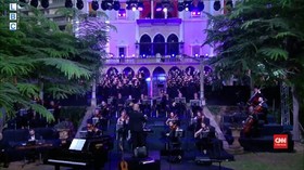 VIDEO: Konser Amal Mengenang Korban Ledakan di Lebanon