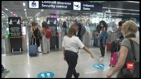 VIDEO: Bandara Roma Raih Bintang Lima Penanganan Covid-19
