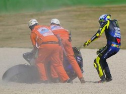 Crash di MotoGP Emilia Romagna, Ini Penjelasan Valentino Rossi