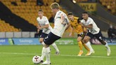 FOTO: Man City Gemilang di Laga Perdana Liga Inggris Manchester City menang 3-1 atas Wolverhampton Wanderers pada laga pertama di Liga Inggris di Stadion Molineux, Selasa (22/9).