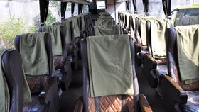 Bus Antarkota Jaga Jarak, Tidak Ada Jok yang Menempel