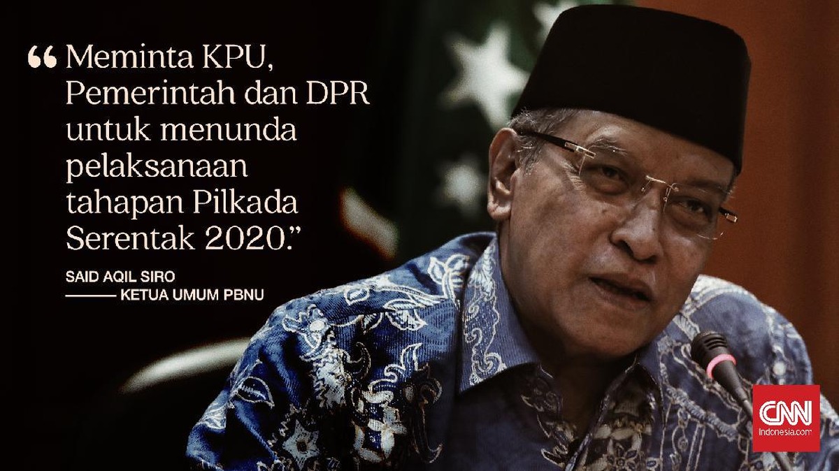 FOTO: Mereka yang Minta Pilkada Ditunda