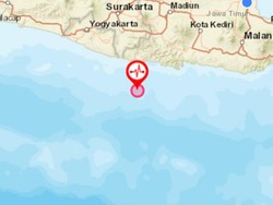 Gempa M 4,3 Guncang Pacitan