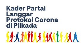 INFOGRAFIS: Kader Partai Langgar Protokol Corona di Pilkada