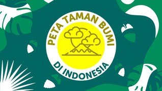 INFOGRAFIS: Peta Taman Bumi di Indonesia