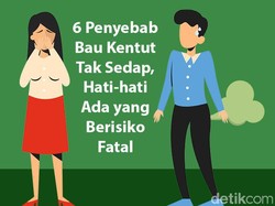 Jangan Sepelekan Bau Kentut Tak Wajar, Ini 6 Kemungkinan Penyebabnya
