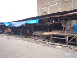 Pedagang Wafat Positif Corona, 1 Blok di Pasar Melati Medan Dikosongkan
