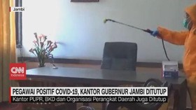 VIDEO: Pegawai Positif Covid-19, Kantor Gubernur Jambi Tutup