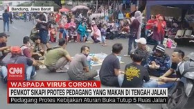 VIDEO: Pemkot Sikapi Protes Pedagang yang Makan di Jalan