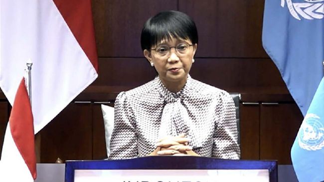 Menlu RI, Retno Marsudi, menuturkan total bantuan yang selama ini diberikan Indonesia ke Afghanistan telah mencapai US$10 juta (Rp142,4 miliar).