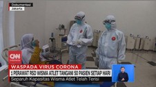 VIDEO: 1 Perawat RSD Wisma Atlet Tangani 50 Pasien