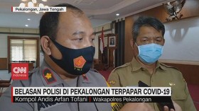 VIDEO: Belasan Polisi di Pekalongan Terpapar Covid-19