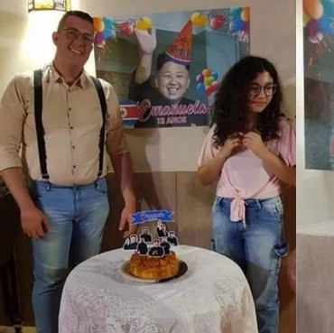 Ingin Pesta Ultah Bertema BTS, Gadis Ini Malah Dapat Kejutan Serba Kim Jong Un