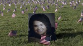 FOTO : Mengenang Korban Covid-19 di AS Angka kematian akibat virus corona di Amerika Serikat saat ini sudah mencapai 200.641 jiwa.