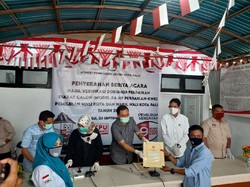 Penuhi Syarat, 4 Paslon Ditetapkan Jadi Peserta Pilwakot Palu