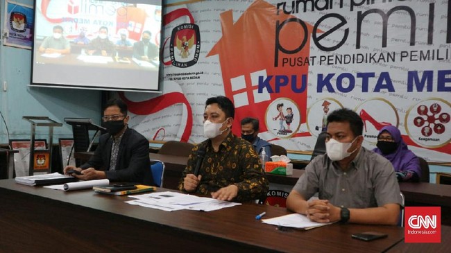 Melalui rapat pleno, KPU Kota Medan menetapkan Pilwalkot Medan diikuti dua pasangan calon yakni Bobby-Aulia dan Akhyar-Salman.