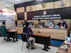 KPU Tetapkan Dua Pasangan Calon Peserta Pilbup Pangandaran