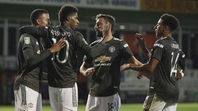 Hasil Liga Inggris: Dramatis, MU Kalahkan Brighton 3-2