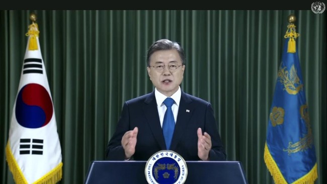 Presiden Korea Selatan Moon Jae-in mengusulkan Olimpiade Tokyo dijadikan sebagai kesempatan bagi AS dan Korut untuk melanjutkan dialog.