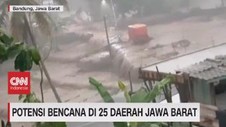 VIDEO: Potensi Bencana di 25 Daerah Jawa Barat
