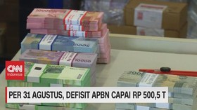 VIDEO: Per 31 Agustus, Defisit APBN Capai Rp.500,5 T