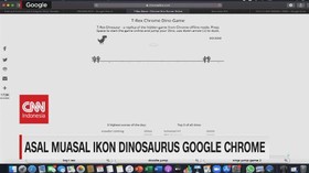 VIDEO: Asal Muasal Ikon Dinosaurus Google Chrome
