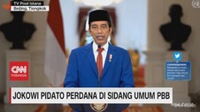 VIDEO: PBB Sidang Virtual, Jokowi Pidato Perdana