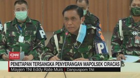 VIDEO: Penetapan Tersangka Penyerangan Mapolsek Ciracas