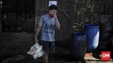 FOTO: Nasib Peternakan Ayam Potong Dihantam Pandemi Pandemi virus corona berimbas pada turunnya permintaan unggas, termasuk ayam potong.