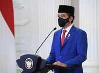  Buka Muktamar Parmusi, Jokowi Ungkap Kesembuhan Corona di RI Capai 73,5% 