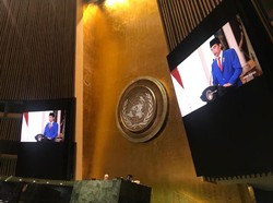 Jokowi di Sidang PBB: Indonesia Konsisten Dukung Palestina