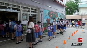 VIDEO: Sekolah di Hongkong Kembali Dibuka