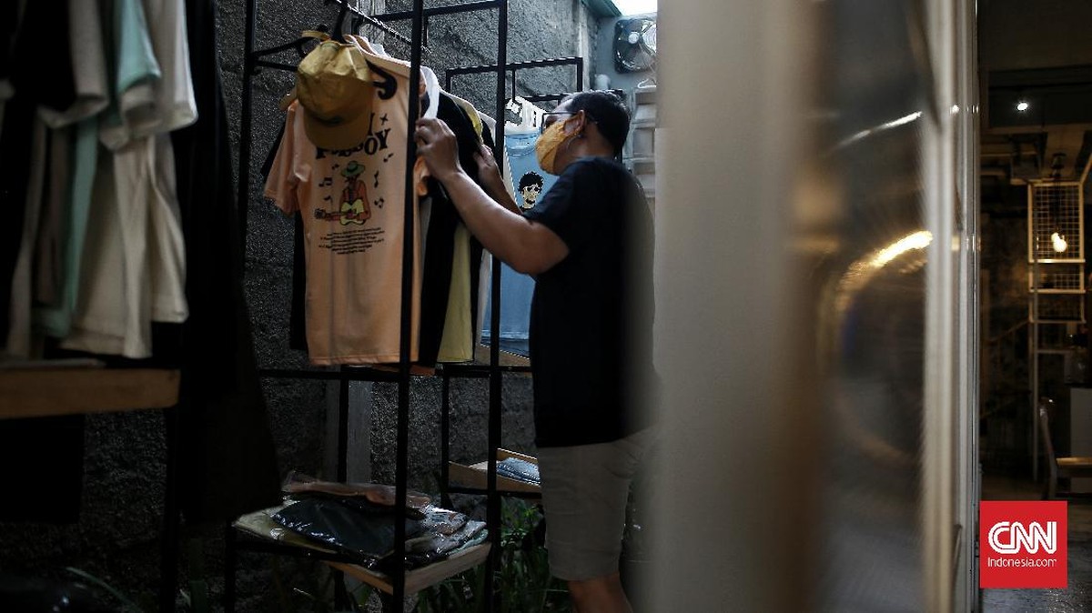 FOTO: Resesi Ekonomi Ancam UMKM Ruang Kreatif