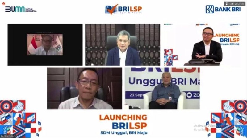 PT Bank Rakyat Indonesia (BRI) (Persero) meluncurkan lembaga sertifikasi perbankan pertama di Indonesia bernama BRILSP.