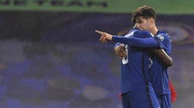 FOTO: Havertz Hattrick, Chelsea Pesta Enam Gol