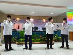 2 Paslon di Pilgub Kalsel: Paman Birin Nomor 1, Denny Indrayana Nomor 2
