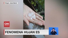 VIDEO: Fenomena Hujan Es di Bogor & Cimahi