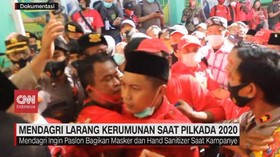 VIDEO: Mendagri Larang Kerumunan Saat Pilkada 2020