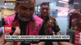 VIDEO: Eks Dirkeu Jiwasraya Dituntut Bui Seumur Hidup