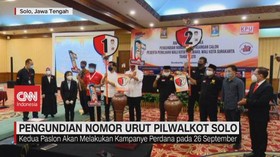 VIDEO: Pengundian Nomor Urut Pilwalkot Solo & Surabaya