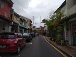 Foto: Menghabiskan Pagi yang Ceria di Melaka