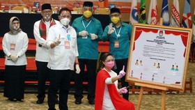 FOTO: Penetapan Nomor Urut Pilkada Serentak 2020