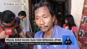 VIDEO: Penjual Bubur Kacang Hijau Fasih Berbahasa Jepang