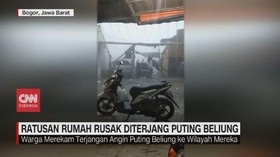VIDEO: Ratusan Rumah Rusak Diterjang Puting Beliung