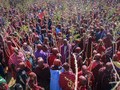 FOTO: Suku Maasai Gelar Upacara Tradisi di Tengah Pandemi