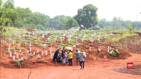 VIDEO: Angka Pemakaman di TPU Khusus Covid-19 Bertambah